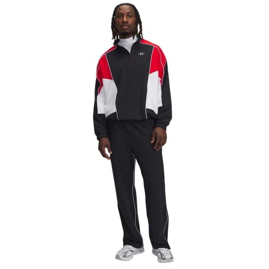 Under Armour Mens Colour Block Track Jacket (Black) - Image 1