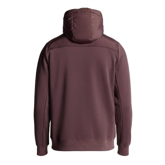 Lyle & Scott Hybridjacka för män med logotyp (Brun) - Image 3