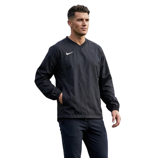 Nike Herr V-hals Drilltröja (Svart) - Image 3