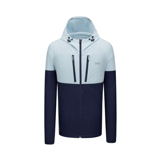 Everlast NRG Color Block Hooded Track Jacket för herrar (NAVY/BLUE) - Image 1