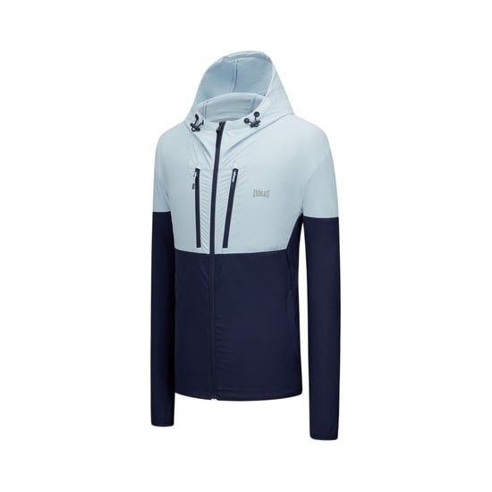 Everlast NRG Color Block Hooded Track Jacket för herrar (NAVY/BLUE) - Image 3