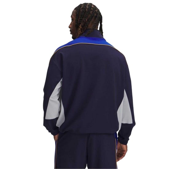 Under Armour Mens Colour Block Track Jacket (Blue) - Image 2