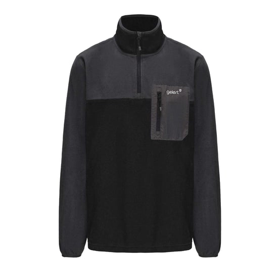Gelert Mens Sleek Slim Fleece Top (Black) - Image 1