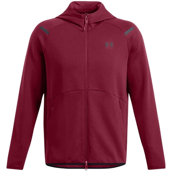 Under Armour Unstoppable-sweatjack voor heren (Rood) - Image 2