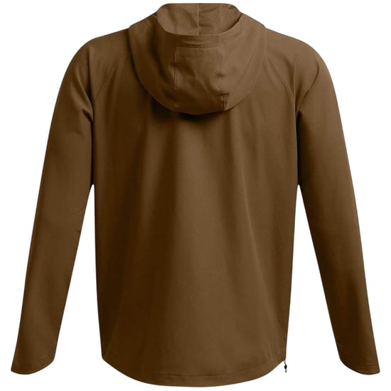 Under Armour Träningsjacka med huva för män – Unstoppable (Brun) - Image 3