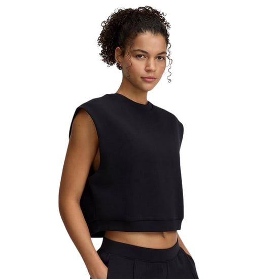 Under Armour Dames Unstoppable fleece mouwloze trui (Zwart) - Image 1