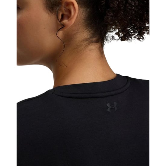 Under Armour Dames Unstoppable fleece mouwloze trui (Zwart) - Image 3