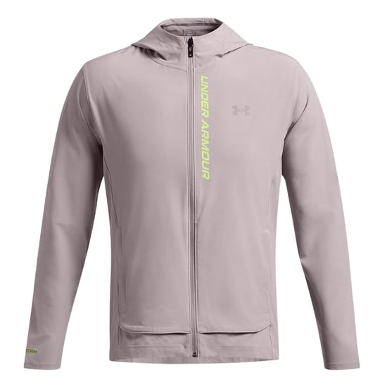 Under Armour Heren Outrun Hoodie Jacket (Grijs Dageraad) - Image 1