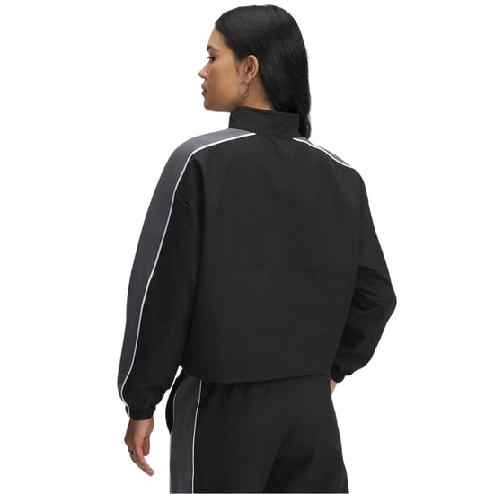 Under Armour Womens/Ladies Rival Colour Block Track Jacket (Black) - Image 2