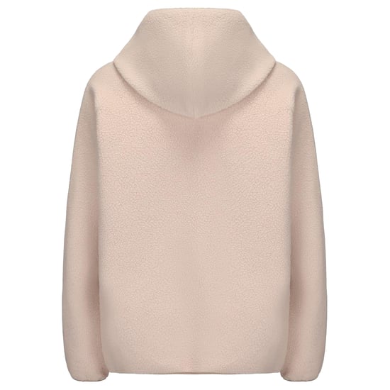 SoulCal Womens/Ladies Hooded Relaxed Fit Fleece Jacket (Beige) - Image 2