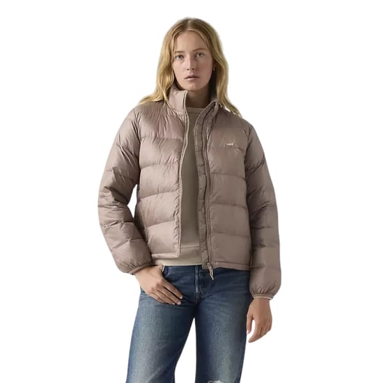 Levis Softshell-jas voor dames met Caviar-logo (Taupe Grijs) - Image 1
