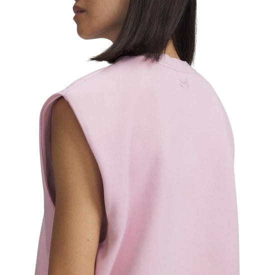 Under Armour Dames Unstoppable fleece mouwloze trui (Roze) - Image 3