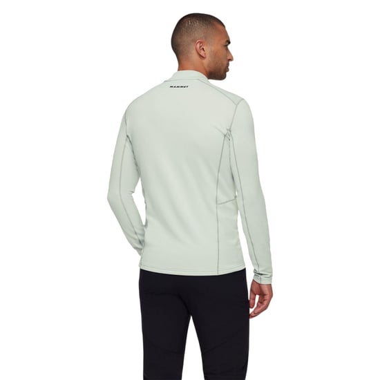 Mammut Mens Aener Quarter Zip Slim Fleece (Silver Sage) - Image 3
