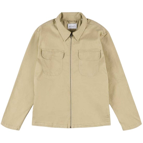 Albam Heren Harrington Jas (Taupe) - Image 1