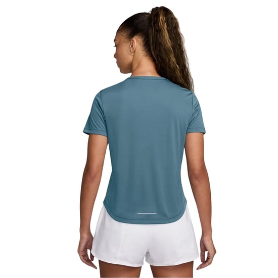 Nike Swoosh Dri-FIT-shirt voor dames (Smokey Blue) - Image 2