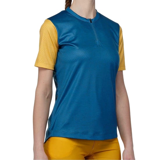 Bicycle Line Womens/Ladies Colour Block Cycling Jersey (Avio Blue) - Image 3