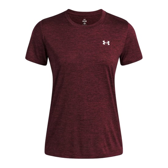 Under Armour Twist T-shirt met korte mouwen voor dames (Donker kastanjebruin) - Image 1