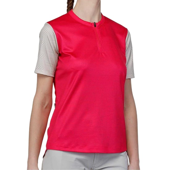 Bicycle Line Womens/Ladies Colour Block Cycling Jersey (Fuchsia) - Image 3