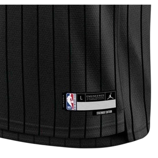 Nike Giddey Chicago Bulls basketbalshirt voor kinderen (Zwart) - Image 3