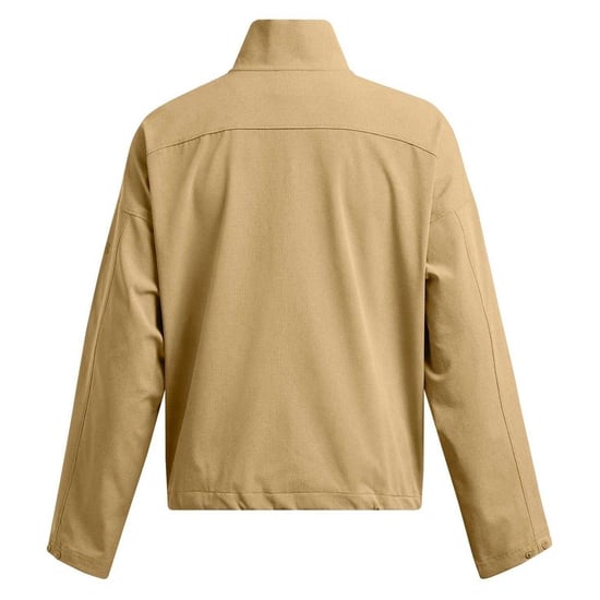 Under Armour Womens/Ladies Unstoppable Ventilated Athletic Tracksuit Top (Tan) - Image 3