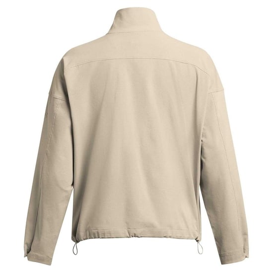 Under Armour Womens/Ladies Unstoppable Ventilated Athletic Tracksuit Top (Beige) - Image 2