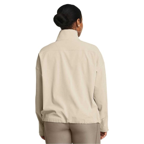 Under Armour Womens/Ladies Unstoppable Ventilated Athletic Tracksuit Top (Beige) - Image 4
