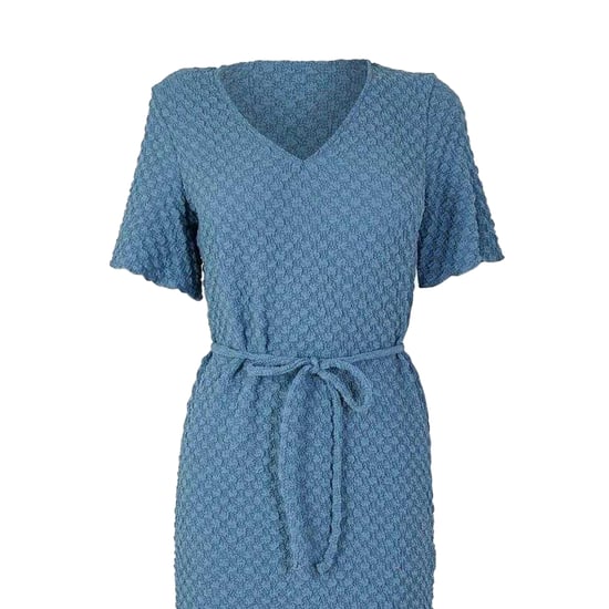 Vero Moda Dames Bubble V-hals Midi Jurk (Coronet Blauw) - Image 2