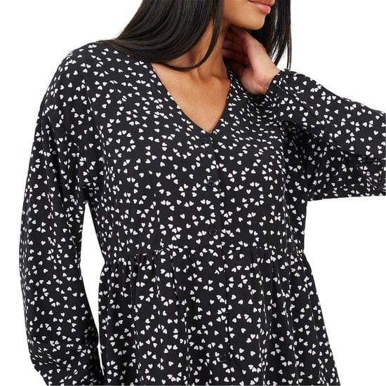 Brave Soul Mini-jurk voor dames (normale pasvorm) (Zwart, Wit) - Image 3