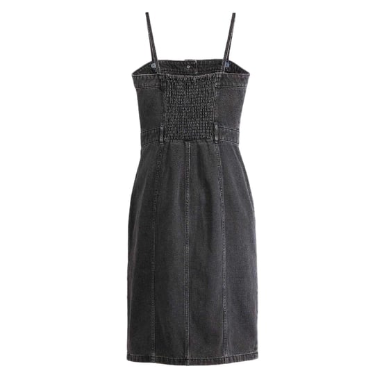 Levis Midi-jurk van denim voor dames (Zwart) - Image 3