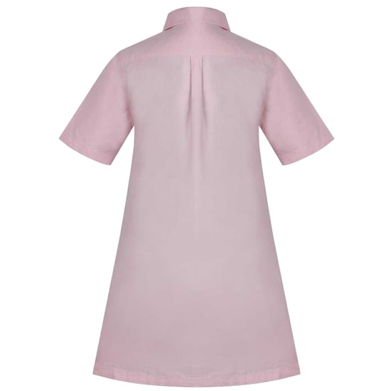 Miso Miniklänning med oxfordkrage för kvinnor/damer (Rosa) - Image 2