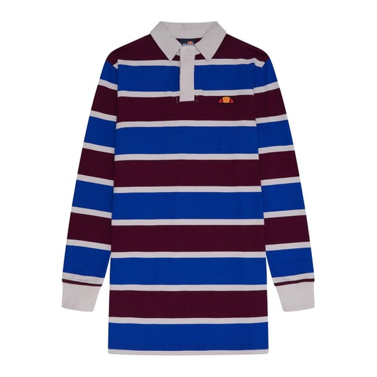Ellesse T-shirtklänning med kontrastränder för kvinnor/damer (Flerfärgad) - Image 1