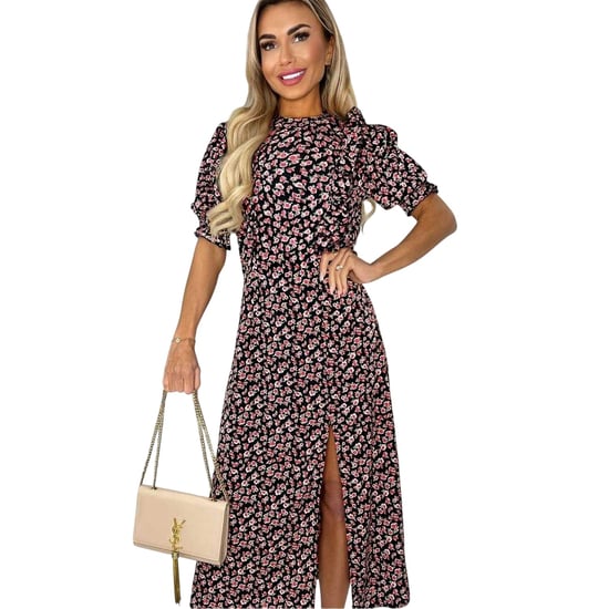 AX Paris Womens/Ladies Rose Print Midi Dress (Multicoloured) - Image 3