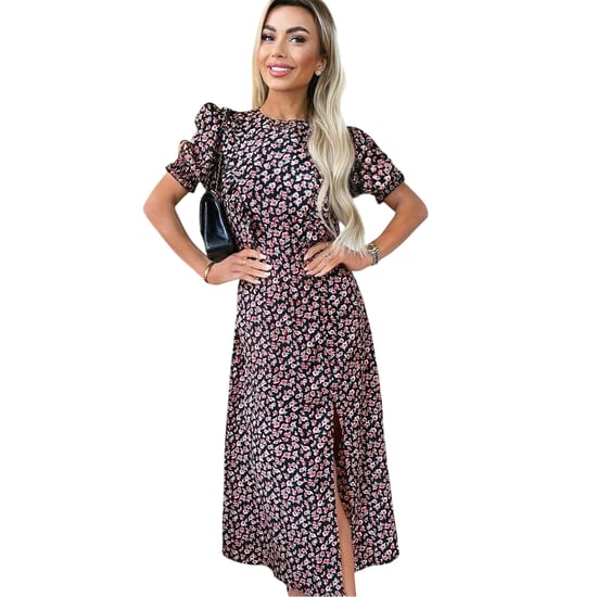 AX Paris Womens/Ladies Rose Print Midi Dress (Multicoloured) - Image 4