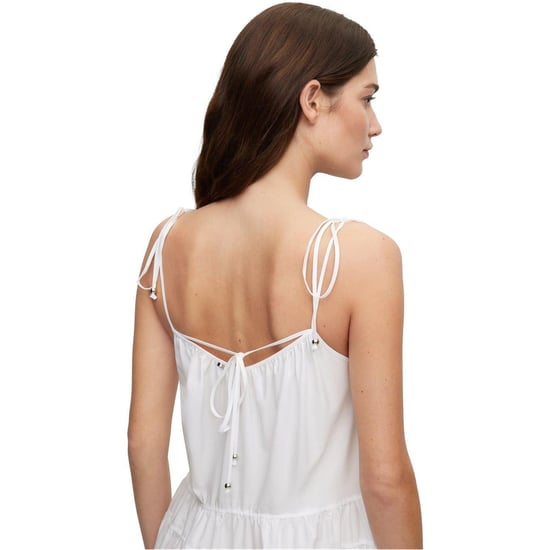 Boss Dames/Dames Broderie Maxi Dress (Witte afdrukken) - Image 4