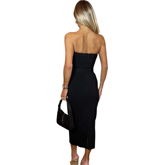 AX Paris Womens/Ladies Belted Strapless Bodycon Dress (Black) - Image 2