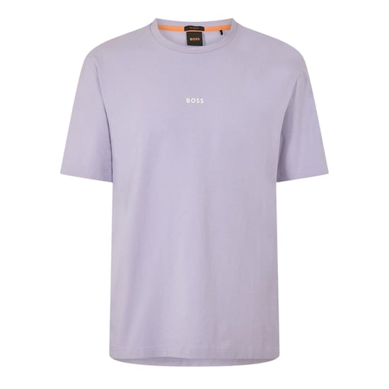 Boss Oversized T-shirt voor heren met Tchup-logo (Paars) - Image 2