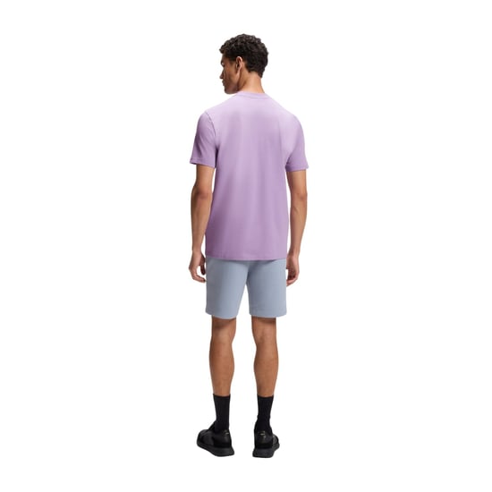 Boss Oversized T-shirt voor heren met Tchup-logo (Paars) - Image 3