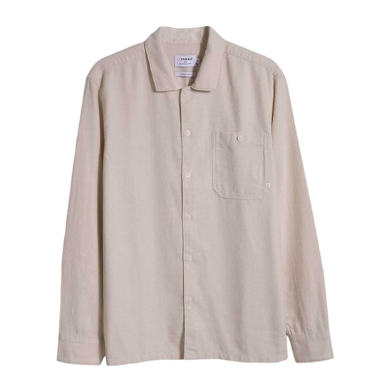 Farah Heren Campbell Relaxed Fit Shirt (Indigo) - Image 2