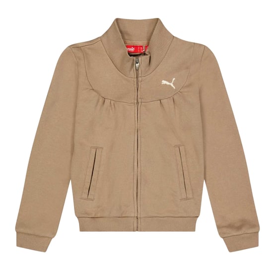 Puma Kinder-sweatjack met logo (Bruin) - Image 1