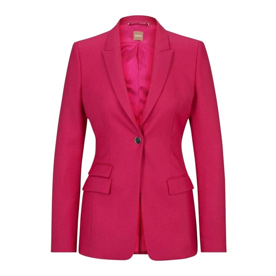 Boss Juicylara2 slank model colbert voor dames (Helder Roze) - Image 2