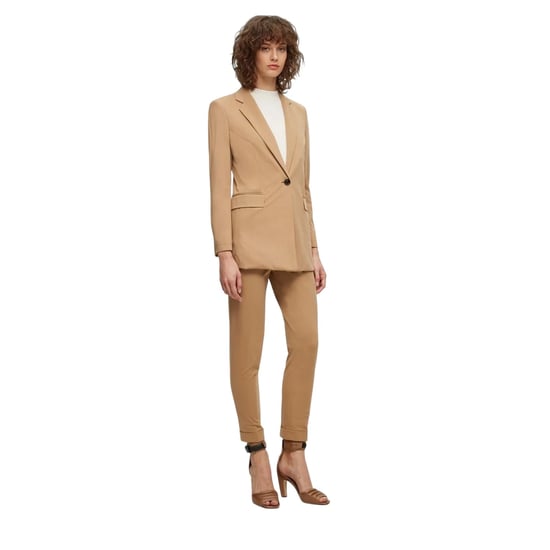 Boss Jernara1 Blazer för dam och dam (Medium Beige) - Image 5