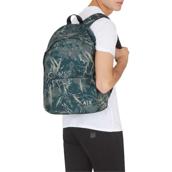 Armani Exchange Rugzak met all-over print (Groen) - Image 4