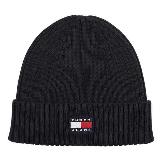 Tommy Jeans Gebreide muts met kernlogo voor volwassenen (Donkere marine) - Image 2