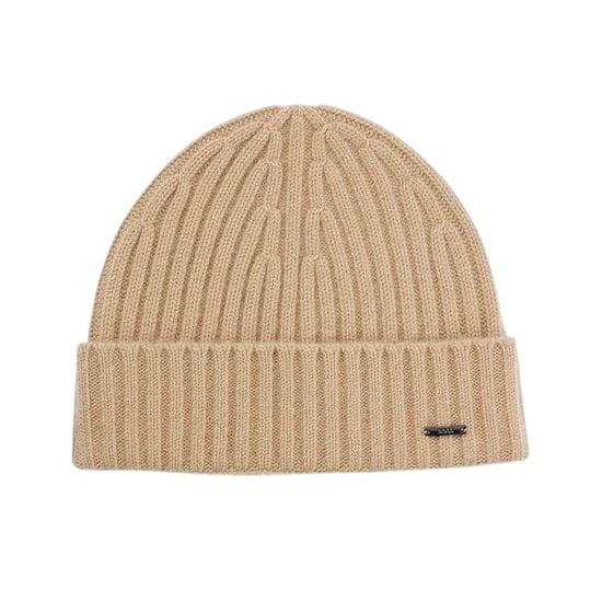 Boss Geribde muts voor volwassenen (Beige) - Image 1