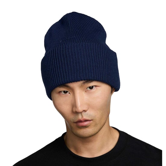 Nike Effen omgeslagen muts (Middernacht marine) - Image 1