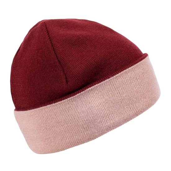 Trespass Unisex Adult Montana Ribbed Winter Beanie (Dark Cherry) - Image 2