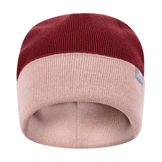 Trespass Unisex Adult Montana Ribbed Winter Beanie (Dark Cherry) - Image 3
