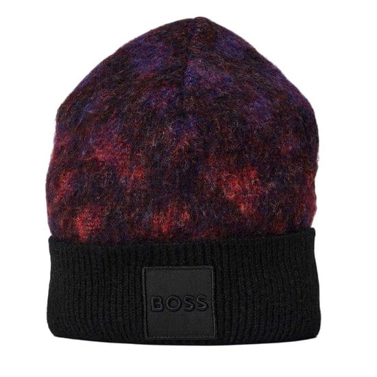 Boss Miracolo geribde muts voor volwassenen (Zwart) - Image 1