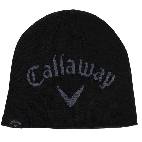 Callaway Gebreide uniseks muts met logo voor volwassenen (Zwart) - Image 2
