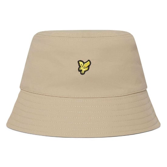 Lyle & Scott Unisex omkeerbare emmerhoed voor volwassenen (Beige) - Image 1